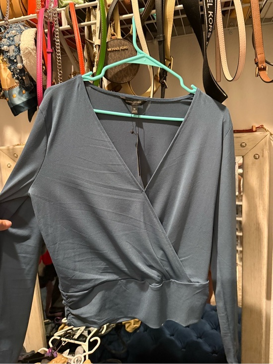 Express Tops - Express Navy Blue Banana Republic Top